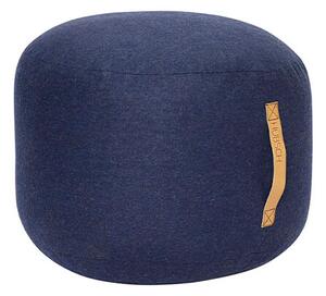 Hübsch - Mochi Puf Ø50 Ciemny Blue