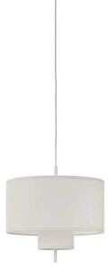 Lampa Wisząca New Works, Margin, ściemnialny, biały, jadalnia, tkanina | tekstylia, skandynawski