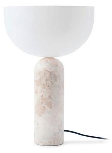 Lampa Stołowa New Works, Kizu, beżowy, jadalnia, marmur, design