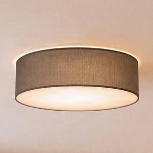Lampa sufitowa Marshall Milagro Lighting, możliwość ściemniania, aluminiowy / szary / cynkowy, salon / jadalnia, drewno, nowoczesny