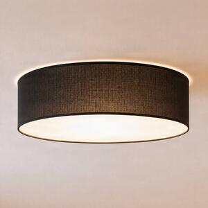 Lampa sufitowa Marshall Milagro Lighting, możliwość ściemniania, czarny, salon / jadalnia, drewno, nowoczesny