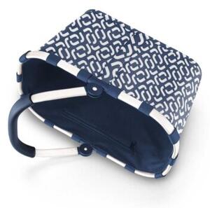Koszyk na zakupy carrybag signature navy, 22 l, poliester