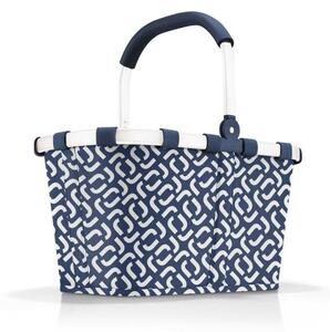 Koszyk na zakupy carrybag signature navy, 22 l, poliester
