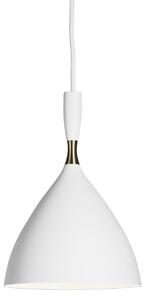Lampa Wisząca Northern, Dokka, ściemnialny, biały, salon, metal, skandynawski