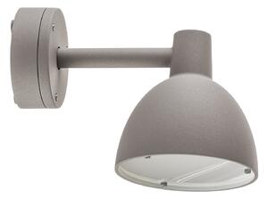 Zewnętrzna Lampa Louis Poulsen, Toldbod 155, szary, sypialnia, aluminium
