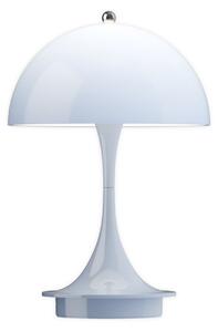 Zewnętrzna Lampa Louis Poulsen, Panthella Portable, ściemnialny, niebieski, balkon, tworzywo sztuczne, design