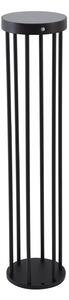 Zewnętrzna Lampa Lucande, Evelis, czarny, taras, aluminium, nowoczesny