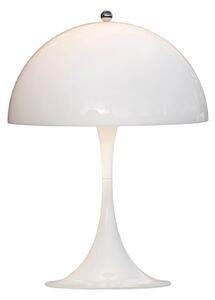 Zewnętrzna Lampa Louis Poulsen, Panthella Portable, ściemnialny, biały, taras, aluminium, design