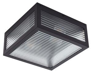 Zewnętrzna Lampa Lindby, Bolgar, ściemnialny, czarny, taras, metal, nowoczesny