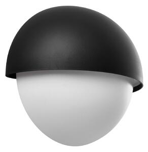 Zewnętrzna Lampa Nordlux, Scorpius Round, ściemnialny, czarny, tworzywo sztuczne