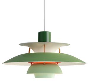 Lampa Wisząca Louis Poulsen, PH 5 Mini, ściemnialny, zielony, salon, metal, design