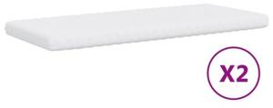 Sofa rozsuwana z materacami, czarna, 90x190 cm, aksamit