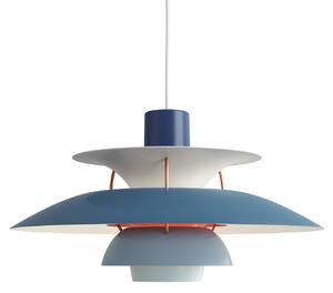 Lampa Wisząca Louis Poulsen, PH 5, ściemnialny, niebieski, salon, metal, design