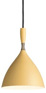 Lampa Wisząca Northern, Dokka, ściemnialny, żółty, salon, metal, skandynawski
