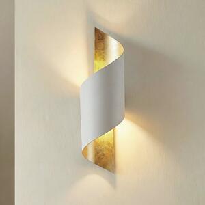 Lampa Ścienna Lindby, Vanni, ściemnialny, biały, sypialnia, metal, nowoczesny