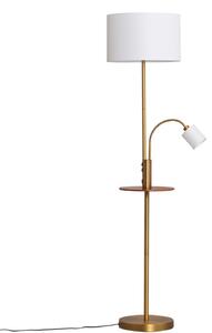 Lampa Podłogowa Lindby, Aovan, antyczny mosiądz, salon, metal, nowoczesny