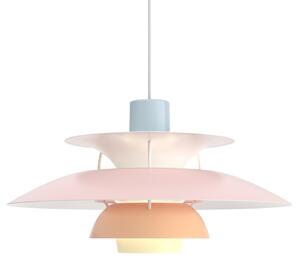 Lampa Wisząca Louis Poulsen, PH 5 Pastels, ściemnialny, wielokolorowy, salon, metal, design