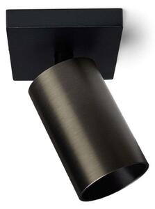 Lampa Ścienna ANTIDARK, czarny, salon, aluminium