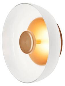 Lampa Ścienna Nuura Aps, Blossi Wall, ściemnialny, złoty | mosiężny, salon, szkło, design