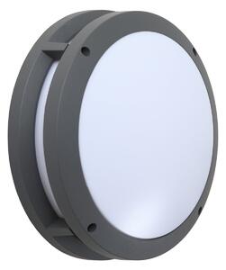 Zewnętrzna Lampa Lindby, Liren, ściemnialny, szary, balkon, aluminium, nowoczesny