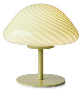 Lampa Stołowa Halo Design, zielony, salon, szkło