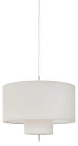 Lampa Wisząca New Works, Margin, ściemnialny, biały, jadalnia, tkanina | tekstylia, skandynawski