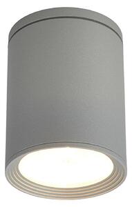Zewnętrzna Lampa Lucande, Minna, szary, balkon, aluminium, nowoczesny