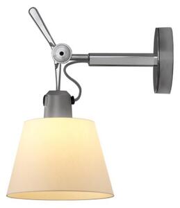 Lampa Ścienna Artemide, Tolomeo 18, ściemnialny, beżowy, sypialnia, metal, design