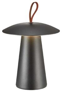 Zewnętrzna Lampa Nordlux, Ara To-Go, ściemnialny, czarny, balkon, aluminium