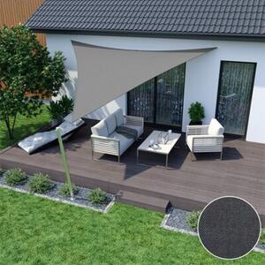 Żagiel przeciwsłoneczny wodoodporny Aio Factory 3x3x3 m ciemnoszary 1szt