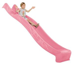 Ślizg Fala zjeżdżalnia wodna 300 cm Pastelowy Róż