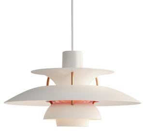 Lampa Wisząca Louis Poulsen, PH 5 Mini, ściemnialny, biały, salon, metal, design