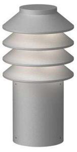 Zewnętrzna Lampa Louis Poulsen, Bysted Garden, metaliczny, taras, aluminium