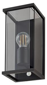 Zewnętrzna Lampa Lucande, Annalea, ściemnialny, czarny, taras, aluminium, nowoczesny