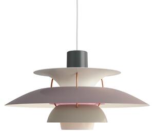 Lampa Wisząca Louis Poulsen, PH 5, ściemnialny, szary, salon, metal, design