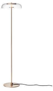 Lampa Podłogowa Nuura Aps, Blossi, ściemnialny, złoty | mosiężny, salon, metal, skandynawski