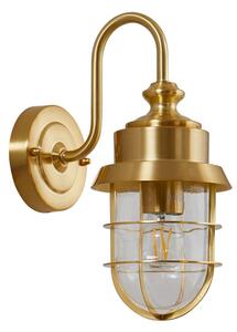 Zewnętrzna Lampa Lindby, Adalie, ściemnialny, złoty | mosiężny, taras, stal szlachetna, dworkowy | rustykalny