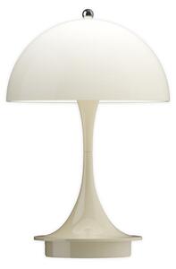 Zewnętrzna Lampa Louis Poulsen, Panthella Portable, ściemnialny, beżowy, balkon, tworzywo sztuczne, design