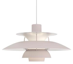 Lampa Wisząca Louis Poulsen, PH 5, ściemnialny, szary, salon, metal, design
