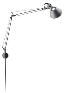 Lampa Ścienna Artemide, Tolomeo, ściemnialny, metaliczny, salon, metal, design