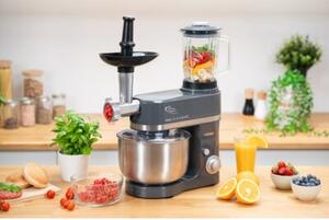 Robot kuchenny planetarny ZELMER ZKR9100 1800W z blenderem kielichowym, z maszynką do mięsa (2 misy w zestawie)