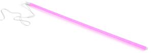 Lampa Stołowa HAY, Neon Tube, pudrowy róż, salon, tworzywo sztuczne, nowoczesny