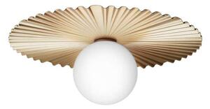 Lampa Ścienna Nuura Aps, Liila Muuse, ściemnialny, złoty | mosiężny, salon, metal, skandynawski