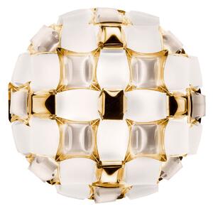 Lampa Ścienna Slamp, Mida, ściemnialny, złoty | mosiężny, salon, tworzywo sztuczne, design