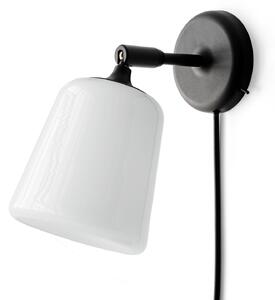 Lampa Ścienna New Works, Material New Edition, ściemnialny, czarny, salon, metal, design