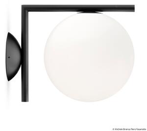 Lampa Ścienna FLOS, IC C/W1, ściemnialny, czarny, salon, metal, design