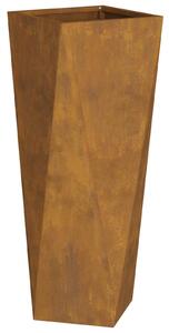 Donica 2 pcs Rdzawy 30 x 30 x 75 cm
