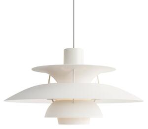 Lampa Wisząca Louis Poulsen, PH 5, ściemnialny, biały, salon, metal, design