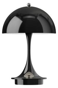 Zewnętrzna Lampa Louis Poulsen, Panthella Portable, ściemnialny, czarny, balkon, tworzywo sztuczne, design