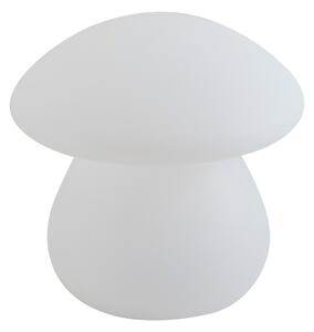 Zewnętrzna Lampa Lindby, Vernate, ściemnialny, biały, balkon, tworzywo sztuczne, nowoczesny